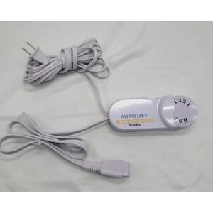 Biddeford TC13BA 4 Prong Analog Heated Electric Blanket Controller EUC